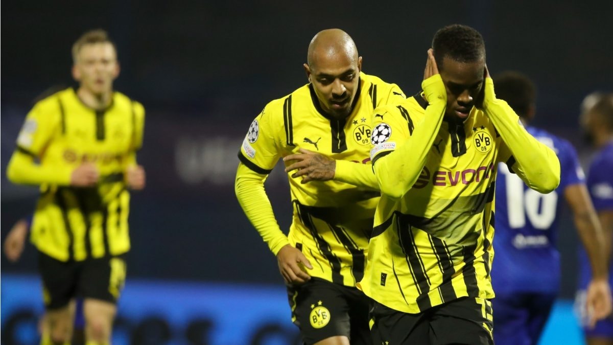 Le Borussia Dortmund Bat Le Dinamo Zagreb Et Se Hisse Dans Le Top De La Ligue Des