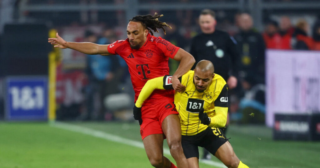 soccer football bundesliga borussia dortmund v bayern munich signal iduna park germany sacha boey ac