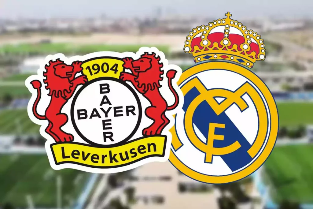 escudos rm y leverkusen con fondo valdebebas 1200 800.webp